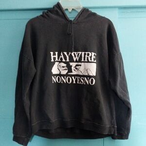 Vintage Rare Haywire Band 1990 Tour Hoodie